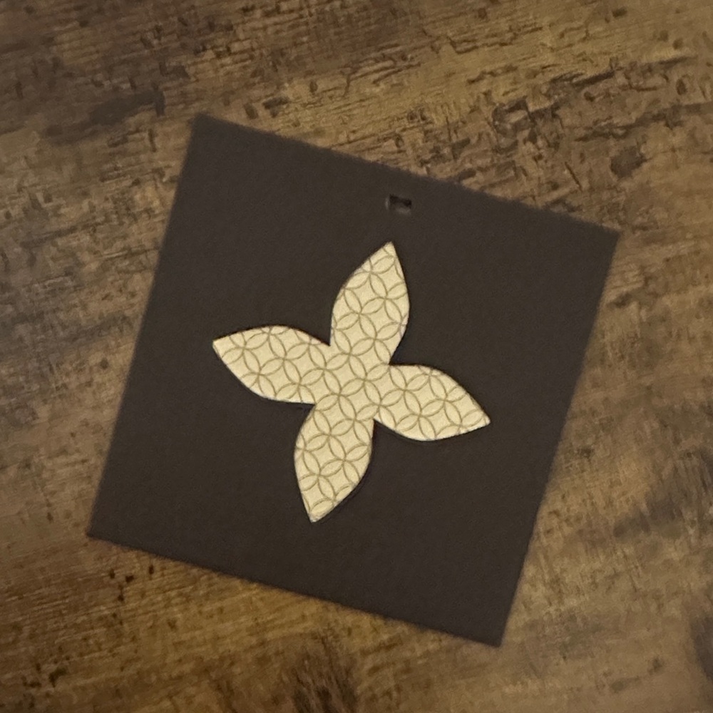 Louis Vuitton Vintage Card and Envelope